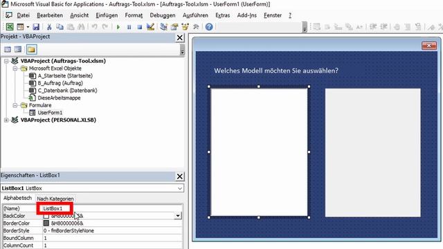 Bilder dynamisch einfügen je nach Auswahl der Listbox (UserForm) | Excel VBA смотреть онлайн