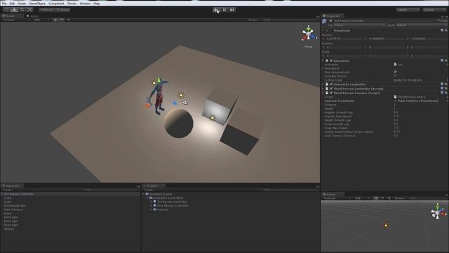 Making a Character You Can Control in Unity3D (pre Unity 4.0.0f!) смотреть онлайн