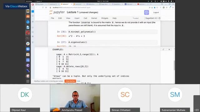Lecture - I, Online SageMath Workshop смотреть онлайн
