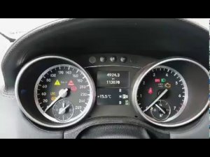 Скрученный пробег Mercedes-Benz GL 164