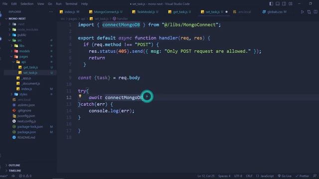 How to use Next js API + MongoDB together | MongoDB / Mongoose in Next js смотреть онлайн