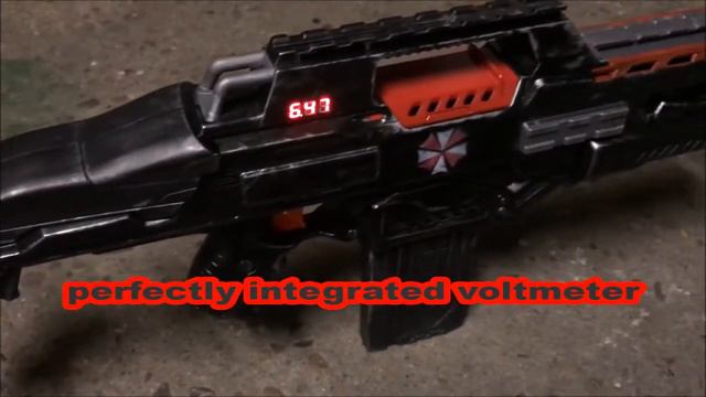 Nerf Rapidstrike CS-18 Resident Evil mod смотреть онлайн
