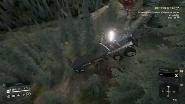 SnowRunner Mr Busses Twinsteer Fast Mission смотреть онлайн