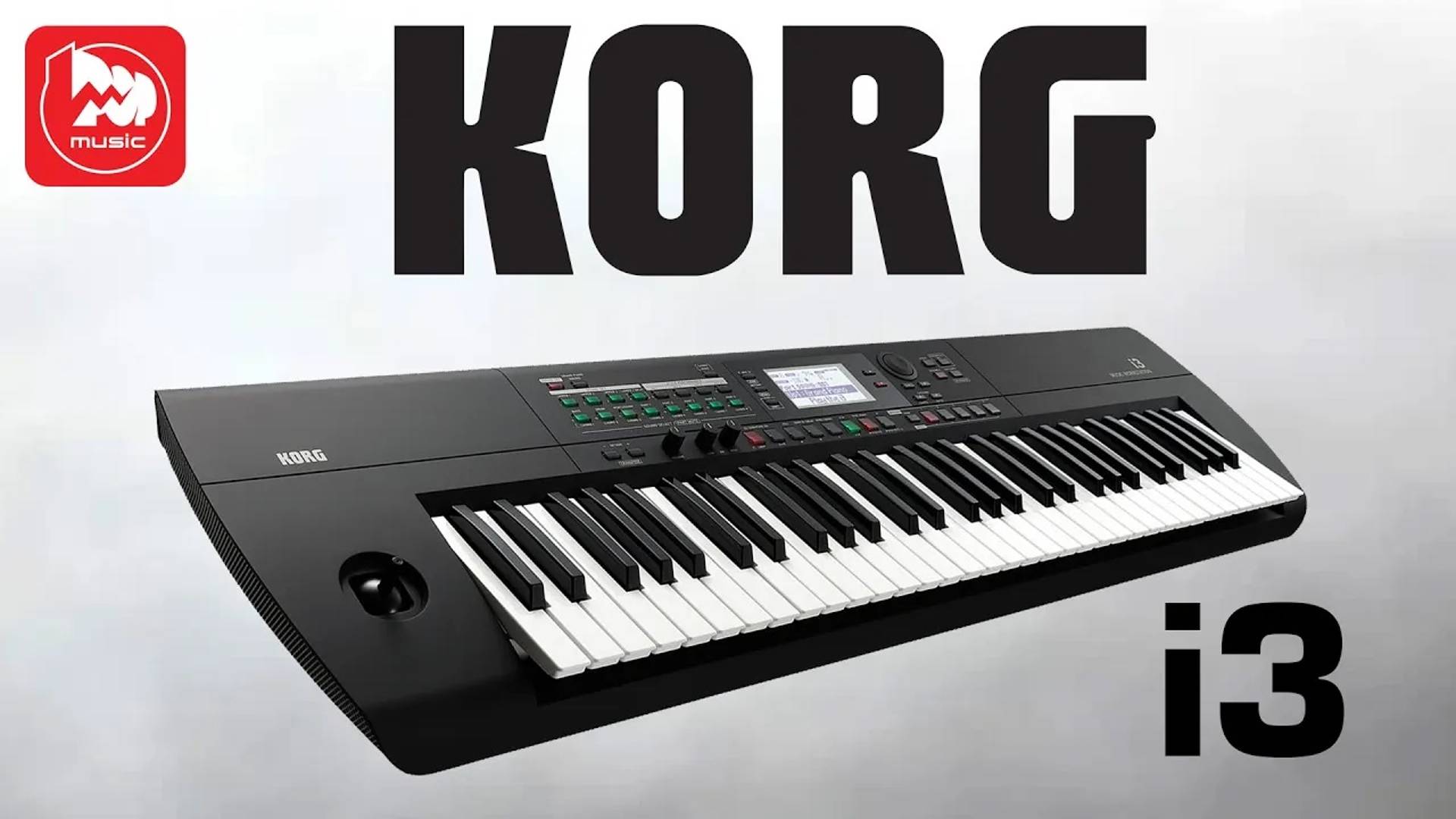 KORG i3 MB - Музыкальная рабочая станция с простым управлением смотреть онлайн