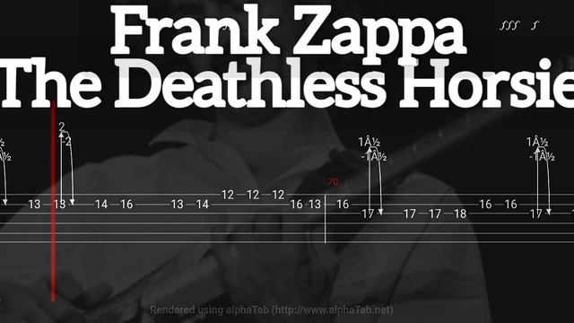 Frank Zappa - The Deathless Horse ( Tab Guitar ) смотреть онлайн
