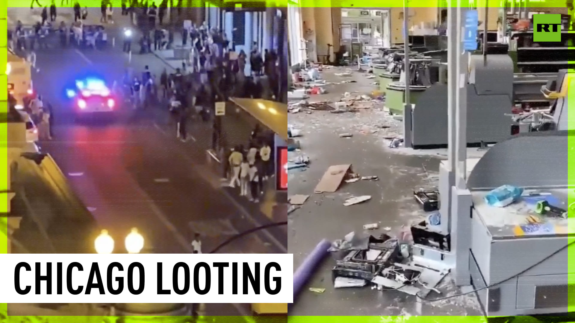 Unrest, Looting And Chaos Grip Chicago