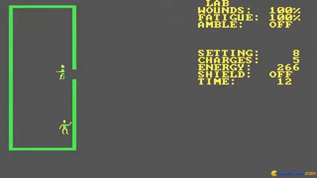Rescue at Rigel gameplay (PC Game, 1983) смотреть онлайн