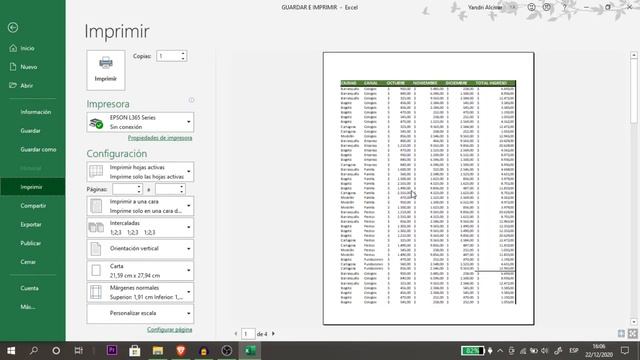Como Guardar e Imprimir en Excel - Curso de Excel #10 смотреть онлайн