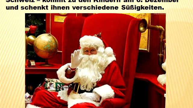 Weihnachten In Der Schweiz