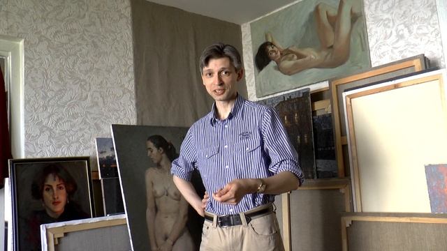 В мастерской художника Дмитрия Евтушенко #Дмитрий_Евтушенко #Мастерская_художника #Живопись смотреть онлайн