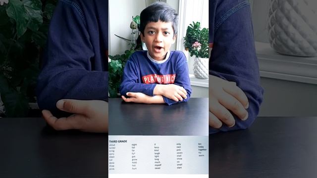 Pre-Kindergarten to Grade 3 Sight Words Spellings by 5 Year Old Arjun Dhanashekaran смотреть онлайн