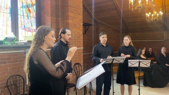 Концерт органной и камерной музыки. Ансамбль "Sonore Magica". Дж. Палестрина Missa Brevis Gloria. смотреть онлайн