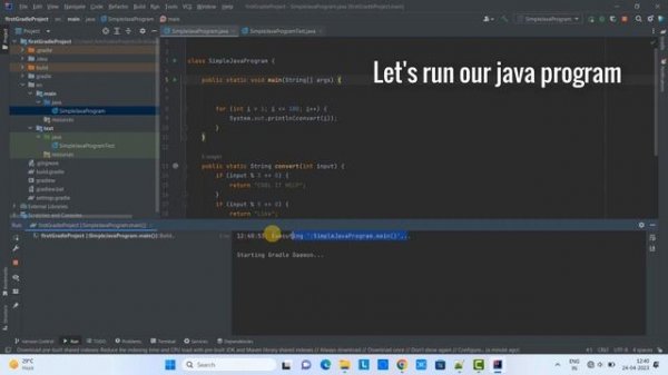 IntelliJ Idea Gradle java project with Community Edition || Tutorial Part #2