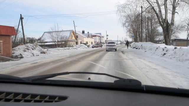 Прокатились по Балезино. Мониторинг дорог смотреть онлайн