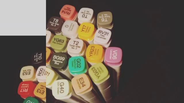 Маркеры COPIC смотреть онлайн