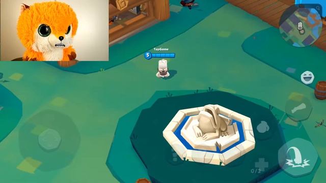 Рыжик играет с Брюсом в Zooba: Battle Arena смотреть онлайн