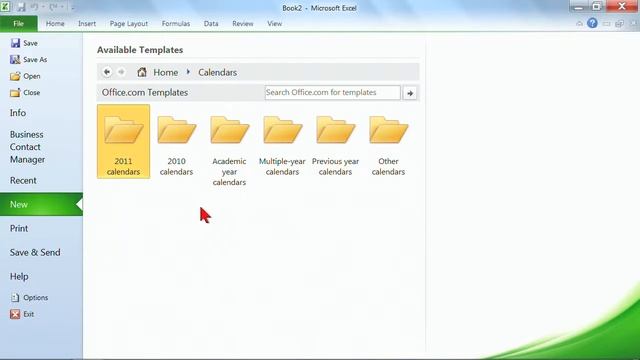 Microsoft Excel 2010 Tutorial: Creating a New Workbook | K Alliance смотреть онлайн