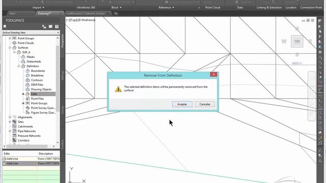 AutoCAD Civil 3D 19 Superficie Edición смотреть онлайн