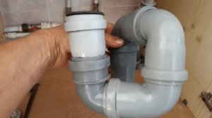 Сифон на мойку делаю сам, своими руками! Видео N°1.I do the siphon for washing myself.  Video 1.