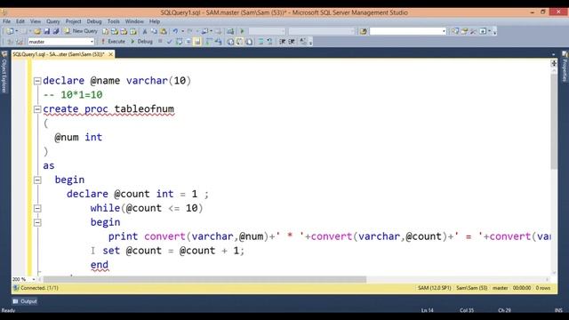 How to create Procedure in SQL SERVER | How to Fetch Data Using PROCEDUR IN SQL IN Hindi/Urdu смотреть онлайн