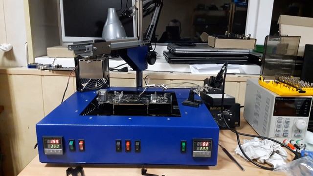 Моя инфракрасная паяльная станция. смотреть онлайн