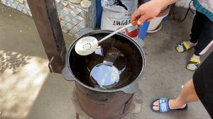 РЫБА В ТОМАТНОМ СОУСЕ С ОВОЩАМИ В КАЗАНЕ НА КОСТРЕ