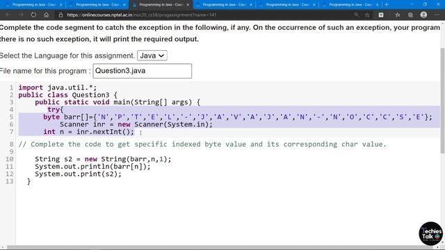 NPTEL Programming in Java Week 7 All Programming Assignment Solutions || Swayam 2022 смотреть онлайн