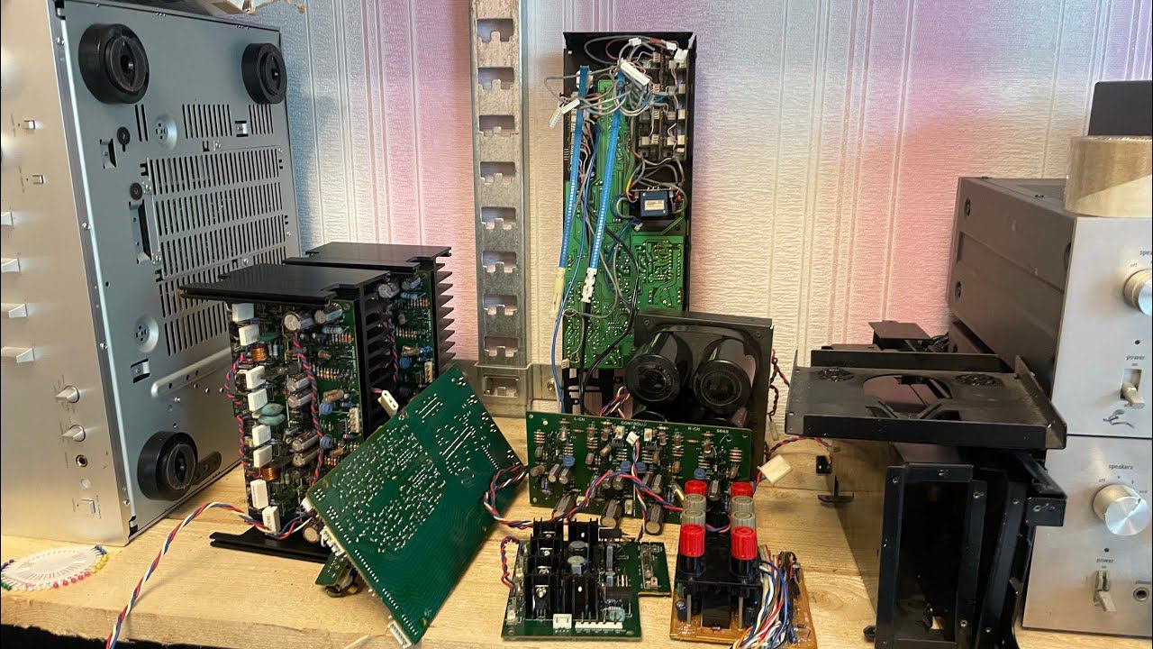 Sansui au-a907 Профилактика. Часть 2 смотреть онлайн