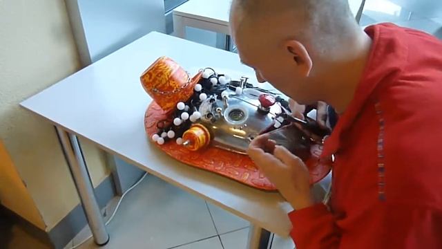 Настенная маска "Клоун" от автора #докторВий Wall mask "Clown" by #dr_Vijj #drVijj смотреть онлайн