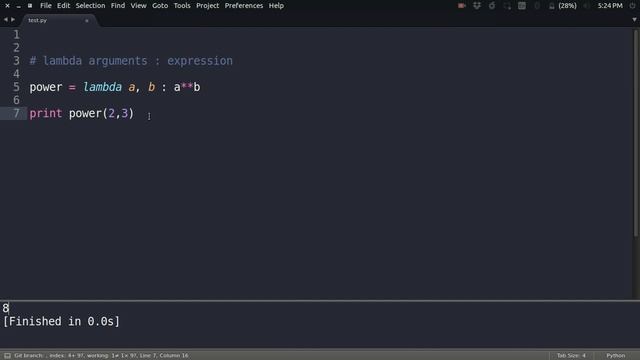 lambda functions in Python смотреть онлайн