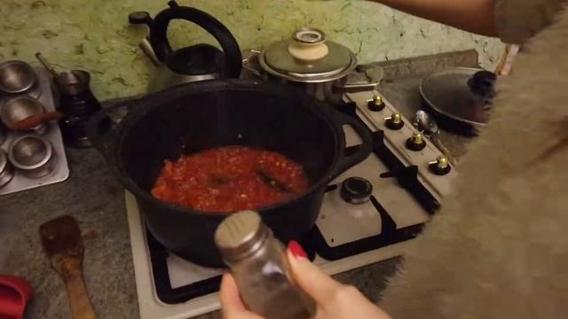 Домашний ужин для всей семьи 