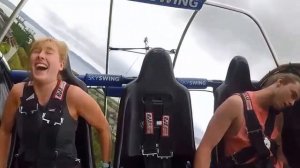 Лучшая подборка обмороков на аттракционе #1