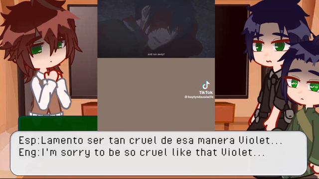 Past Violet Evergarden Characters React  Pt. 2 [How Violet Lost Her Hands] @CHEMSITOYT