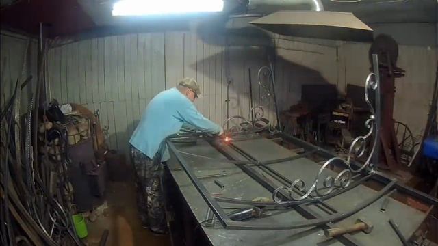 ХОЛОДНАЯ КОВКА // ДЛЯ ДУШИ И КАРМАНА!!! Из ПРОФИЛЬНОЙ трубы! смотреть онлайн