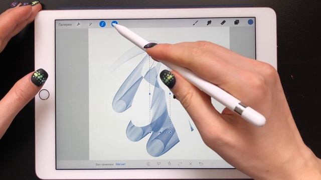 Procreate Интерфейс и базовые жесты | Уроки Procreate