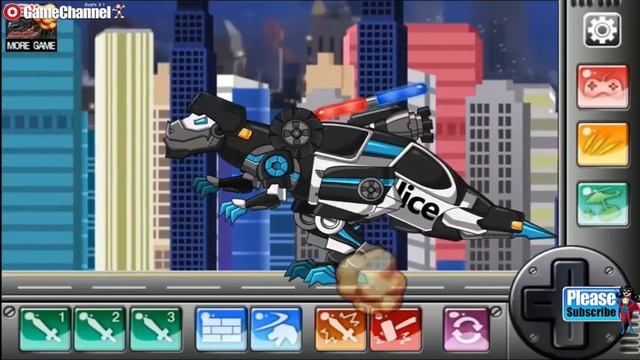 Dino Robot Tarbo Cops / Android Gameplay Video смотреть онлайн
