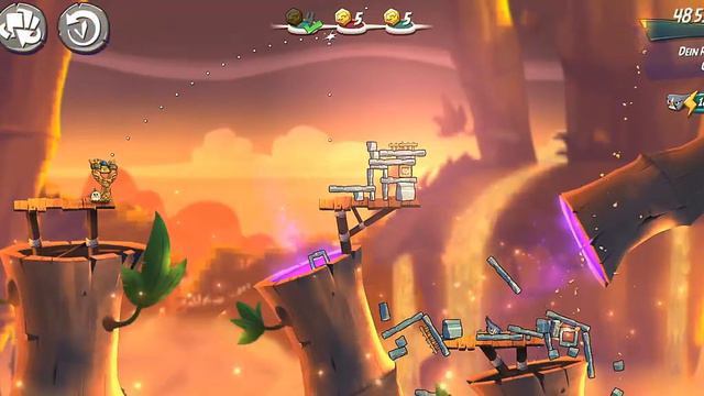 AB2 Angry Birds 2 Mighty Eagle Bootcamp (MEBC) - Season 28 Day 42 (Bubbles) WITHOUT extra birds смотреть онлайн
