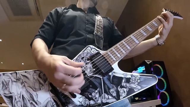 Slipknot - Unsainted Guitar Cover смотреть онлайн