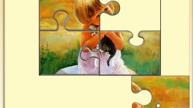 Развивающие игры для детей 2 лет - Пазл 