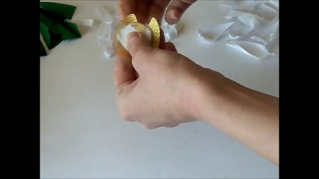 Ромашка из ленты Мастер класс смотреть онлайн