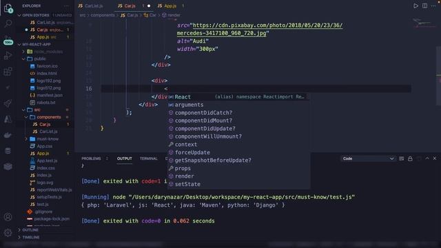 Child & Parent Components in React | React Js for Beginners | Learn React JS | React Crash Course смотреть онлайн