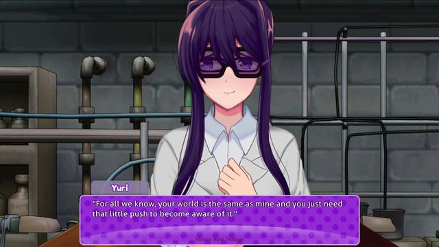 Yuri Talks About the Similarity Between Our Worlds - Just Yuri Mod смотреть онлайн