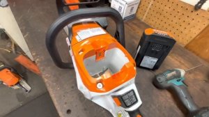 Stihl MSA 300c Worlds Most Powerful Battery Saw