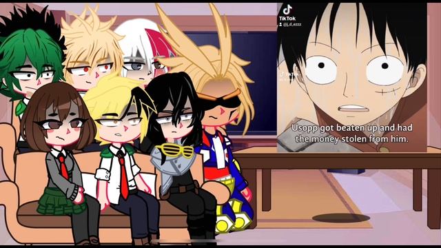 Class 1A Reacts to Monkey.D.Luffy 3/? ( My Hero Academia/One Piece) смотреть онлайн
