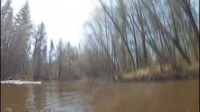 Ловля ленка и хариуса весной 2017! смотреть онлайн