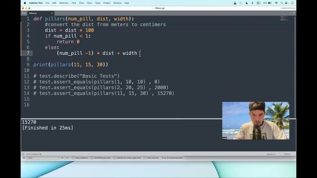 Codewars (Python?) | Pillars | kyu8 смотреть онлайн
