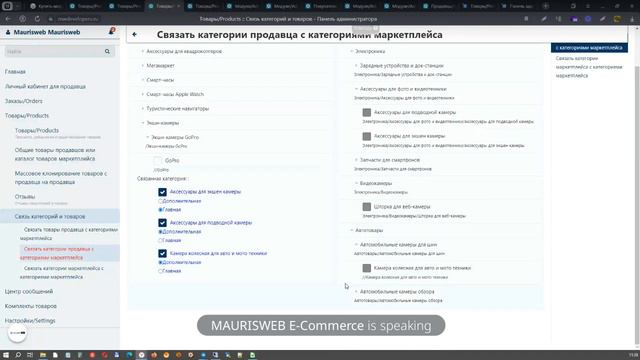 Связи категорий и товаров с категориями (Первая часть) смотреть онлайн