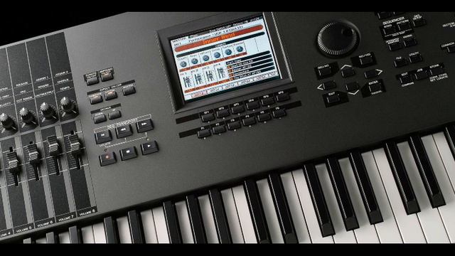 Yamaha Motif XF7 - Keyboards sounds смотреть онлайн