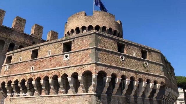 Онлайн-экскурсия по Риму. «Замок Святого Ангела» смотреть онлайн