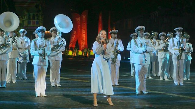Адмиралтейский оркестр Ленинградской военно-морской базы на "Спасской башне" смотреть онлайн